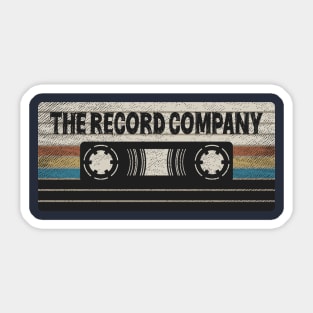 The Record Company Mix Tape Sticker